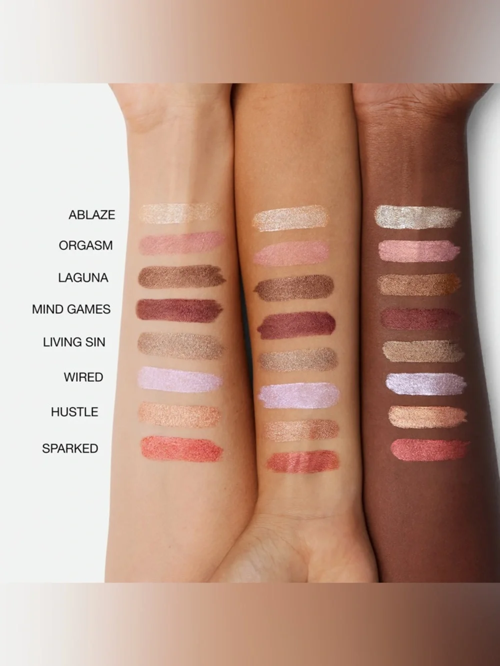 NARS swipe shade